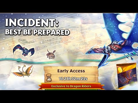 INCIDENT: BEST BE PREPARED Full Gameplay/Walkthrough - Dragons:Rise of Berk