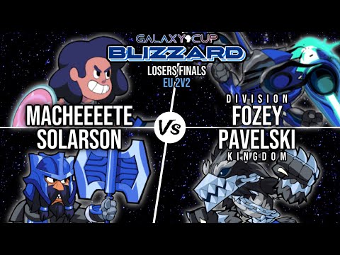 Macheeeete & Solarson vs. Fozey & Pavelski | Galaxy Cup: Blizzard EU 2v2s | Losers Finals