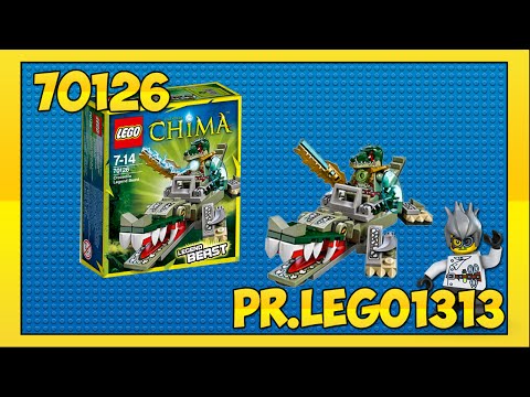Lego Legends of Chima 70126 Crocodile Legend Beast Review - Обзор набора Лего 70126