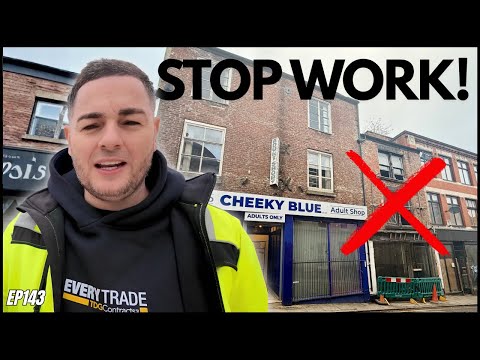 FORCED TO STOP WORK BUT IT’S ABOUT TO COLLAPSE! 