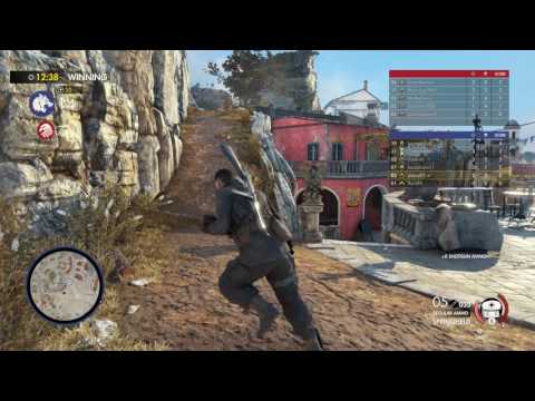 Sniper Elite 4 Team Deathmatch - Multiplayer Gameplay Xbox One