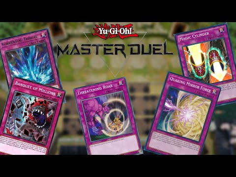ONLY Using Trap Cards WIN!! | Yu-Gi-Oh! Master Duel