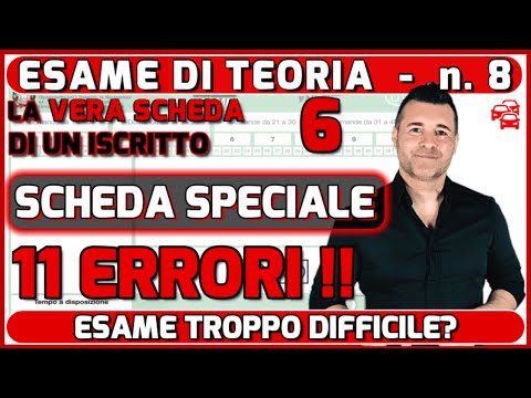 DRIVING LICENSE THEORY EXAM: 11 MISTAKES!! THE REAL PROFILE OF A CHANNEL SUBSCRIBER - 6