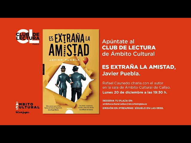 Vídeo relacionado con Es extraña la amistad (ALGAIDA LITERARIA - ALGAIDA NARRATIVA)