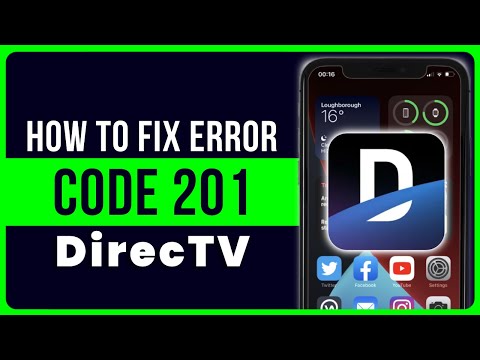 Directv Care Code 201