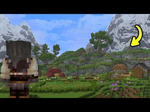 I Built a Mining Village In Minecraft