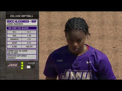 #8 Missouri vs James Madison Game 3 | Women Softball May 30,2021