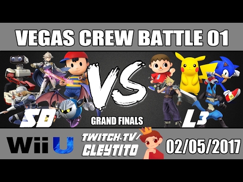 Vegas Crew Battles Circuit: Round 1 - SD vs L3 - Wii U Grand Finals