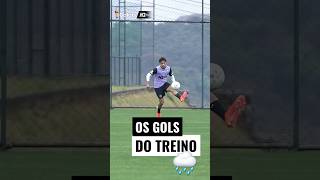 Os GOLS do TREINO desta QUINTA-FEIRA CHUVOSA na CIDADE DO GALO