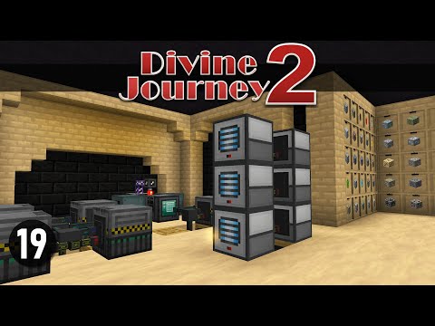 Divine Journey 2: Ep19 - Ore Processing! Modded Minecraft