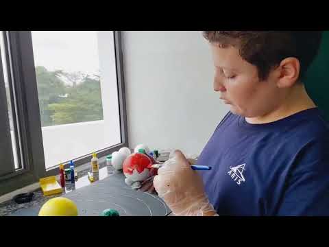 Unleashing Creative Brilliance: MYP Year 8 Student Crafts a World of Artistic Wonder!