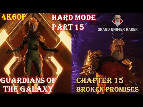 Marvel's Guardians of the Galaxy PS5 - Gameplay Walkthrough Part 15 Hard Mode - Broken Promises