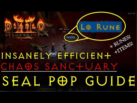 D2R | INSTANTLY improve your drop rate with this trick! | Chaos Sanctuary Seal Popping Guide