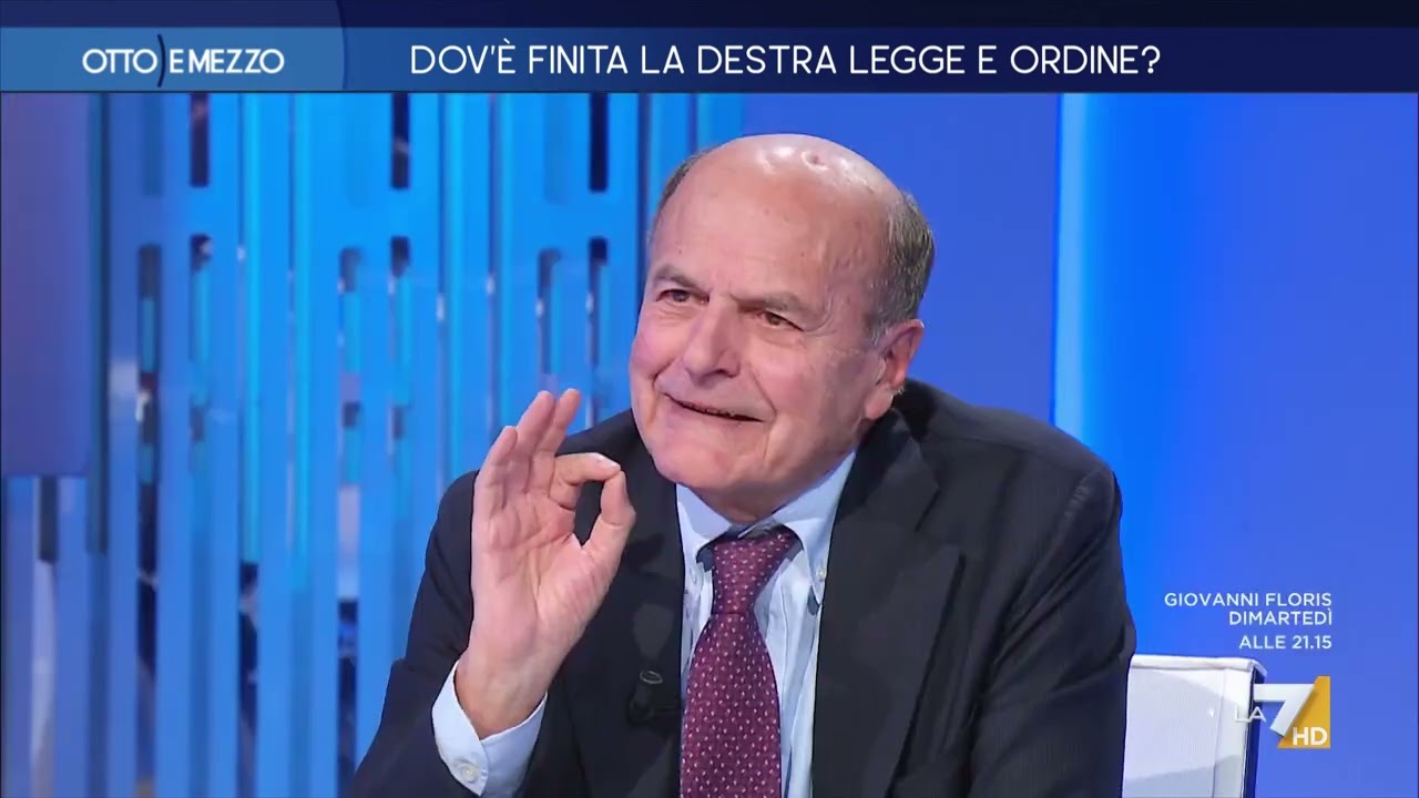 Bersani: "Destra strepitosa in propaganda ma no ricette"