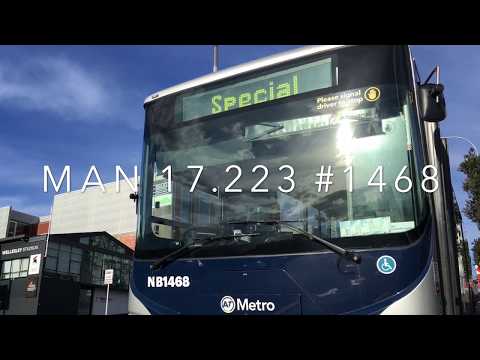 MAN 17.223 #1468 | Depot via motorway to City | Passenger seat view