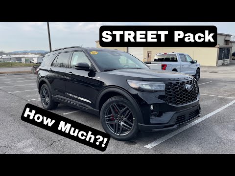 2026 Ford Explorer ST-Line Street Pack POV Test Drive & Review
