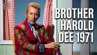 Brother Harold Dee Recites Scripture for Hours Straight | Porter Wagoner 1971