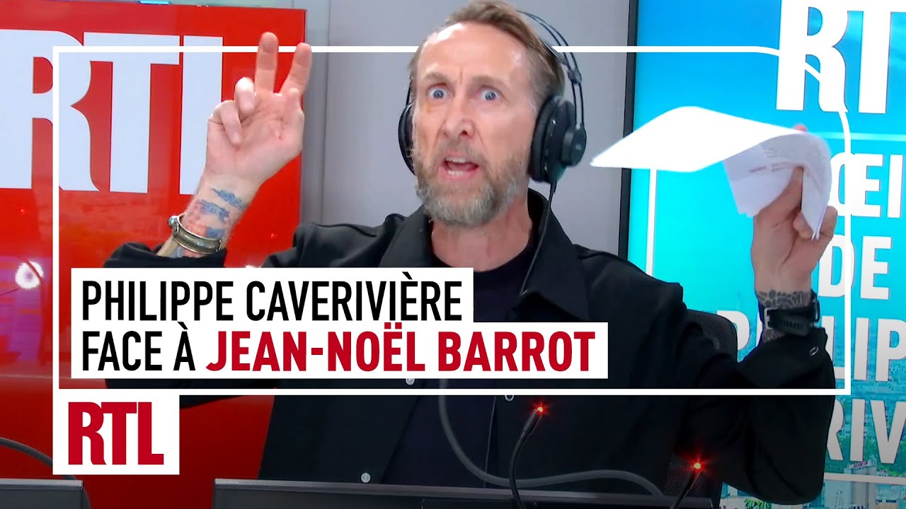 Philippe Caverivière face à Jean-Noël Barrot (ministre de l'Europe et des Affaires étrangères)