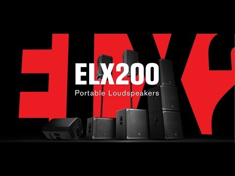 Meet Electro-Voice's ELX200 portable loudspeaker family
