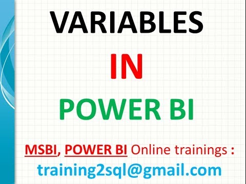 Variables in Power BI | Using Variables in DAX