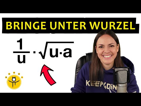 Bringe den Faktor unter die Wurzel – Wurzelziehen