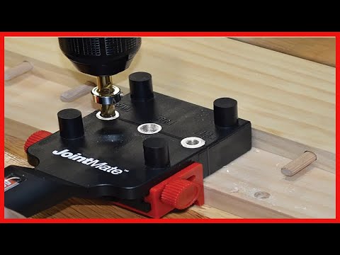 Milescraft 1319 Joint Mate - Handheld Dowel Jig for Corner, Edge