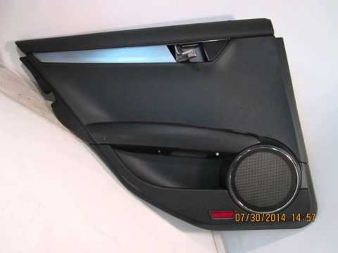 2011 Mercedes C300 Rear door trim panel / liner LR BLK GOOD SHAPE 204TYPE - mbiparts.com Used... OEM
