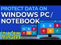 Backup Windows PC or Notebook in a few minutes 