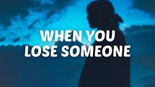 Nina Nesbitt - When You Lose Someone (Lyrics)