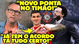 🔥⚡EITA! MARCELO PAZ CONVERSA COM NOVO PONTA! NETO REVELA O ACORDO! CORINTHIANS LÍDER NA LIBERTADORES