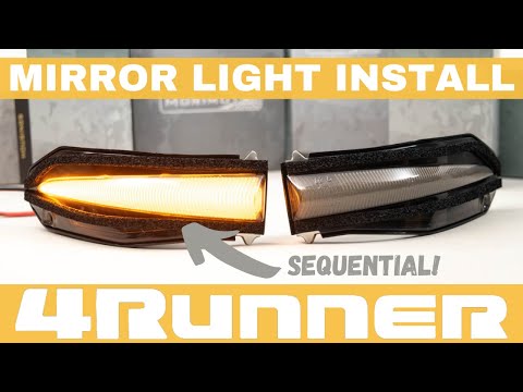 Morimoto XB LED Sequential Mirror Turn Signal Lights | Toyota 4Runner