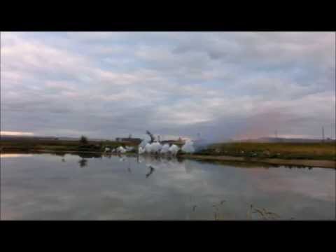 Hollywoodský filmový pyroefekt : Kobercový nálet