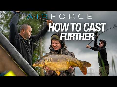 Long-Range Casting with World Record Caster Jermaine Hull & Finley Todhunter | Air Force Rods
