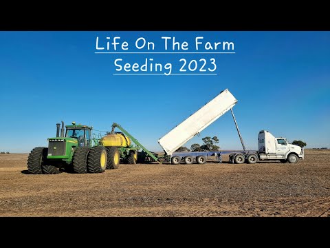 Life on the farm  Seeding 2023  Pinnaroo South Australia