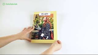 Fotoboek Softcover A4 Staand  YouTube video