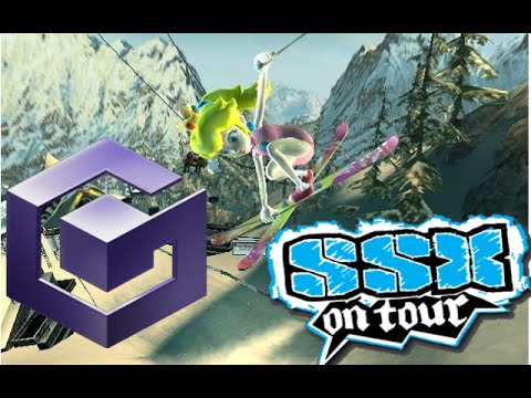 SSX on Tour (GameCube) Peach Gameplay - On Peak