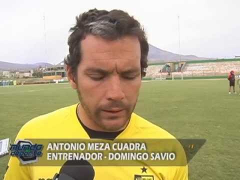 Antonio Meza Cuadra entrena a Domingo Savio en la liga del cercado - MUNDO DEPORTE 2012