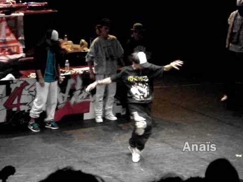 Maryss From Paris of The BeatFreaks ( Freestyle ).