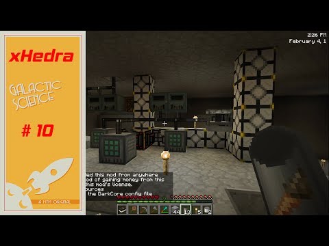 Galactic Science #10 - Automation Smelting & Refinery for Rocket Fuel - 1 Quest