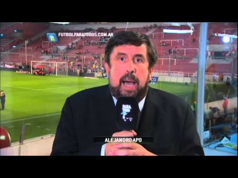 El análisis de Alejandro Apo. Independiente 0 - Gimnasia 1. Primera 2014. FPT.
