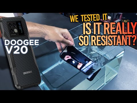 DOOGEE V20 REVIEW and SHOCK TEST! Will it resist our tests?