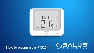 How to program the RT520 and RT520RF