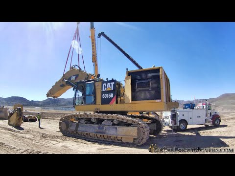 Assembling a CAT 6015B Excavator