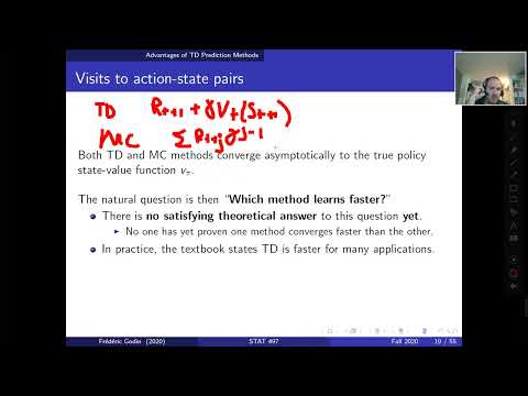RL Chapter 6 Part2 (Convergence of TD methods, batch learning)