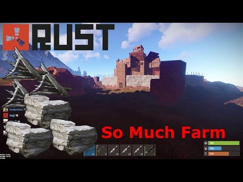 Rust Raid | What Raiding a Crazy Farmers base looks like (Vanilla)