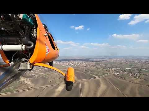 The first solo route with my personal gyrocopter