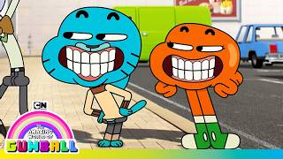 Darwin and Gumball Go Undercover 🕵️♂️🏠 | The Amazing World of Gumball | Cartoon Network