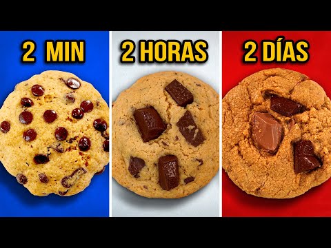 2 Min vs. 2 Hours vs. 2 Days: Cookies or Chocolate Chip Cookies. Which Do You Choose?🍪