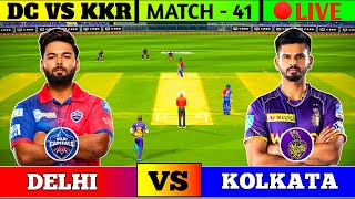 🔴Live: Delhi vs Kolkata | DC vs KKR Live Scores & Commentary | Only in India | IPL Live