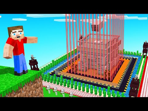 WORLD'S MOST SECURE MINECRAFT BASE! (world record)